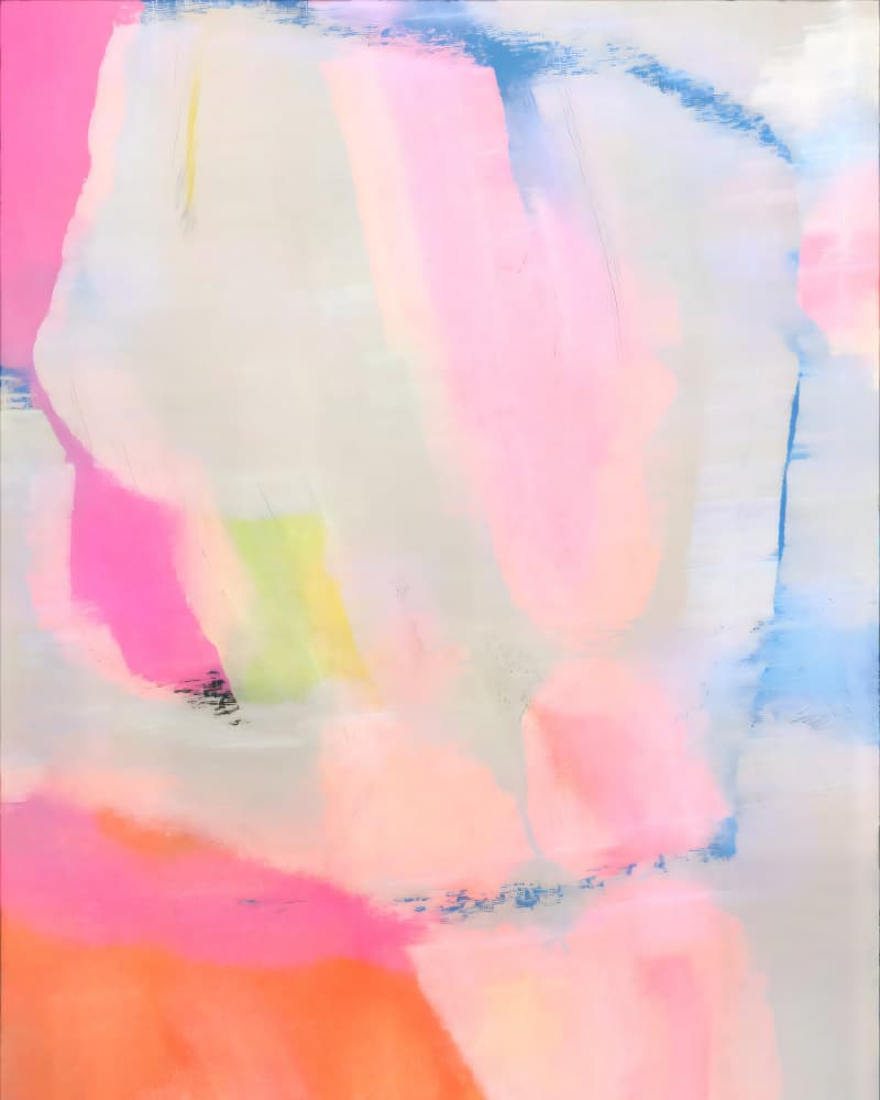Soft Blended Pastel Abstract by Uma Gokhale — canvas wall art