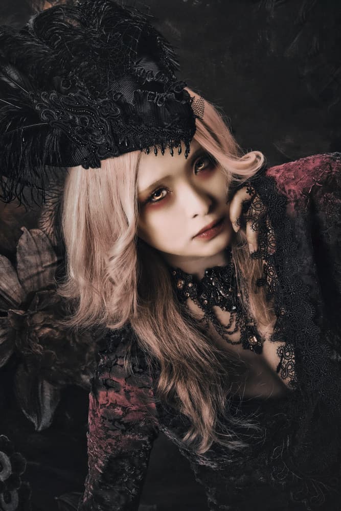 Dramatic Gothic Beauty by KOIKI — canvas wall art
