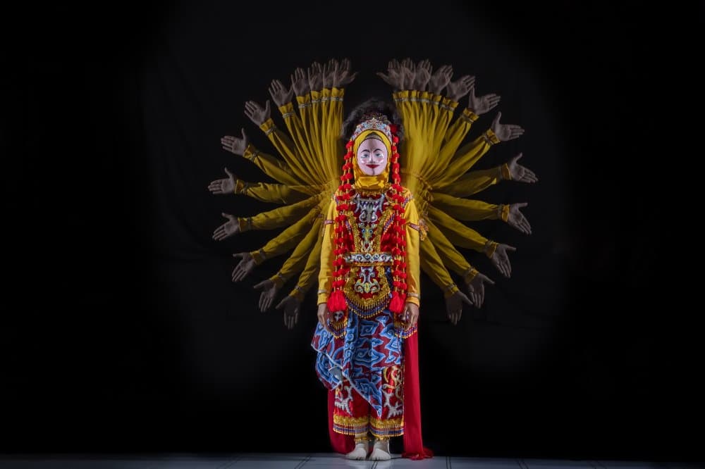 Ornate Spirit Dance by Sally Widjaja — canvas wall art