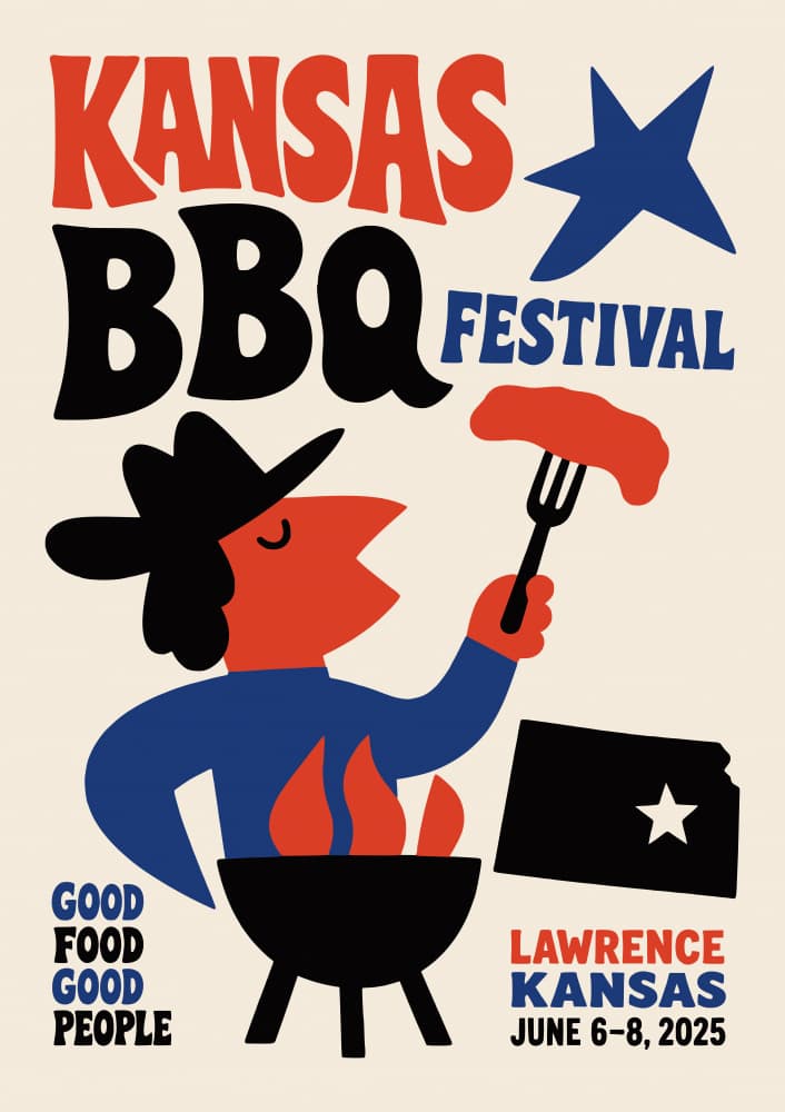 Kansas BBQ Festival by Patryk Krygowski — canvas wall art