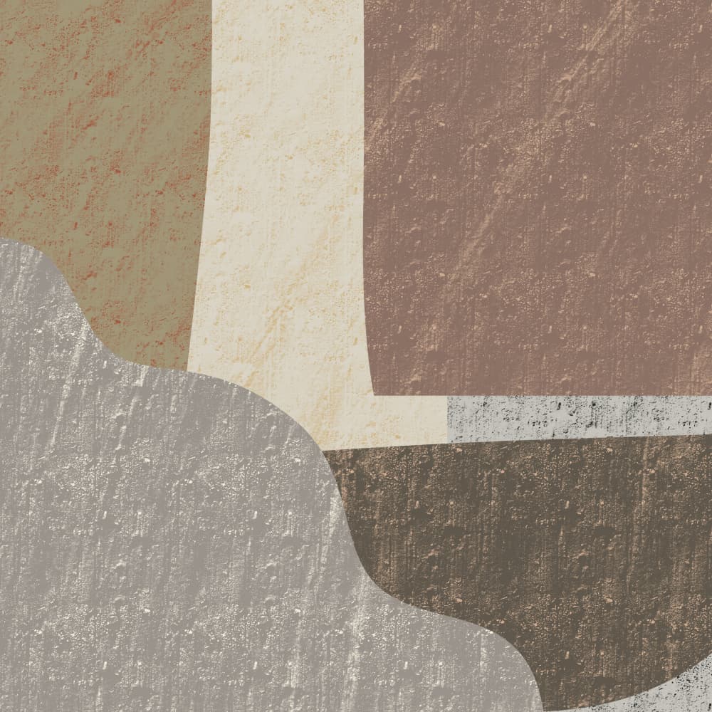 Modern Organic Shapes by Little Dean — canvas wall art