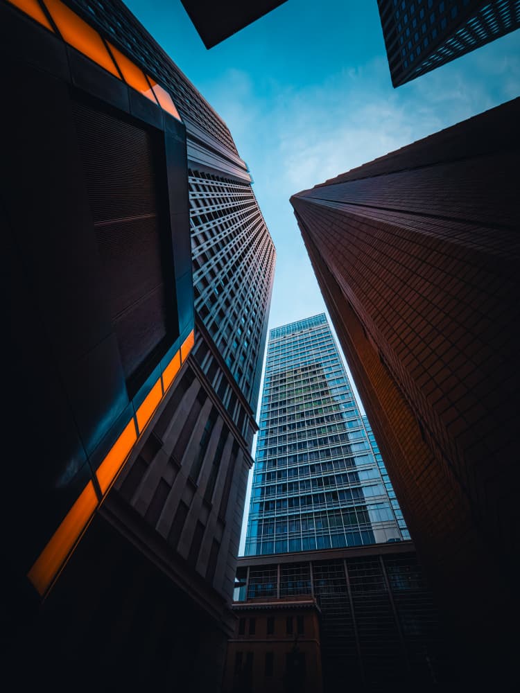 Dramatic Urban Heights by YUTAKA KURAHASHI — canvas wall art