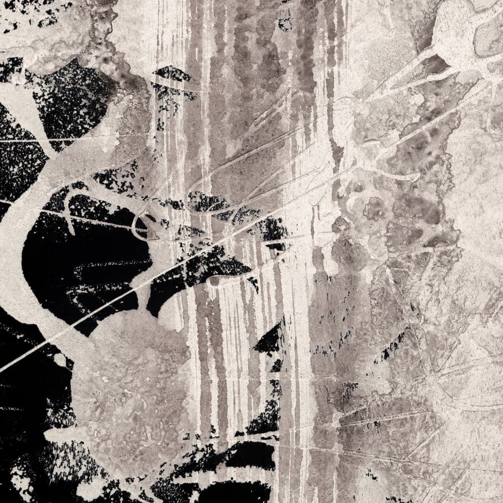 Abstract Grunge Splatter by Jared Hankins — canvas wall art
