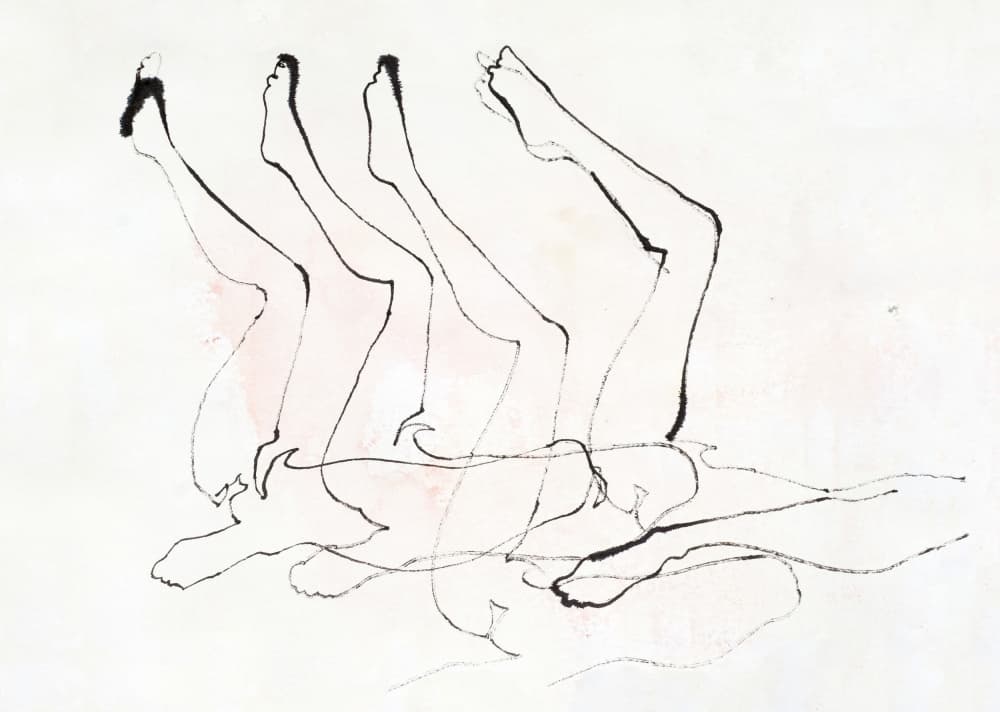 Dancing Legs Movement by Joshua Hoskins — canvas wall art