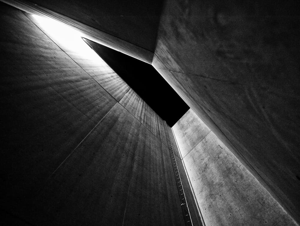 Abstract Concrete Depth by Gerard Jonkman — canvas wall art
