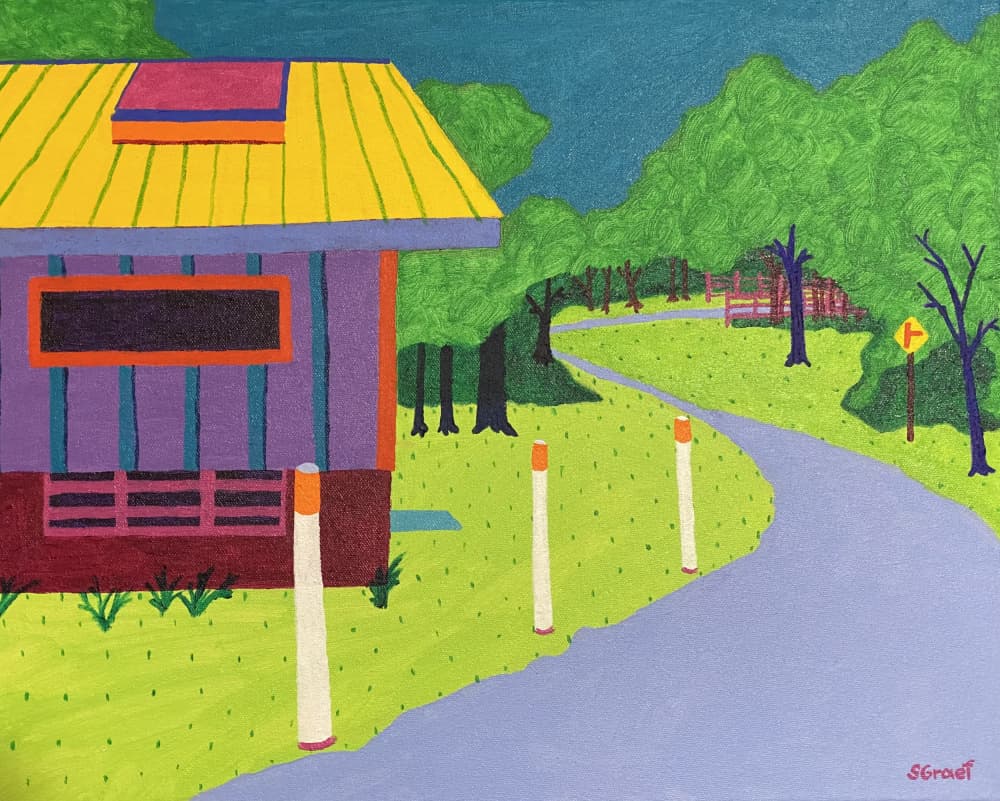 Walking Path by Sue Graef — canvas wall art
