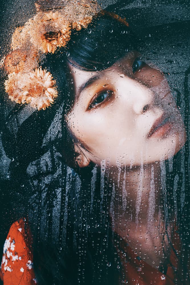 Ethereal Water Portrait by Daisuke Kiyota — canvas wall art