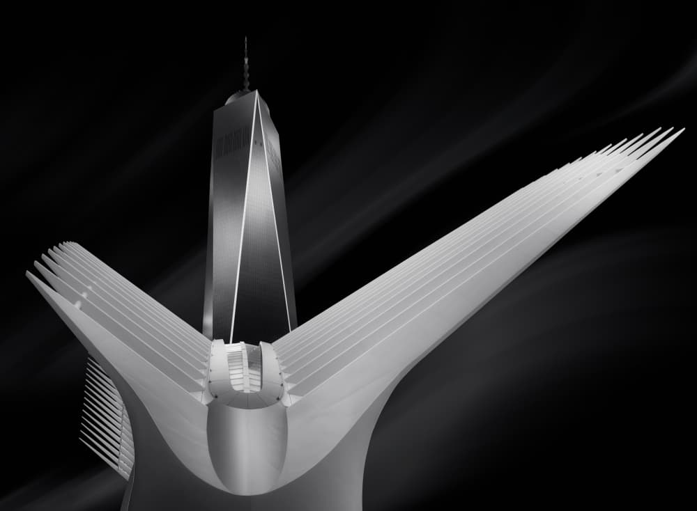 White Wings Skyscraper by Helena GARCIA HUERTAS — canvas wall art