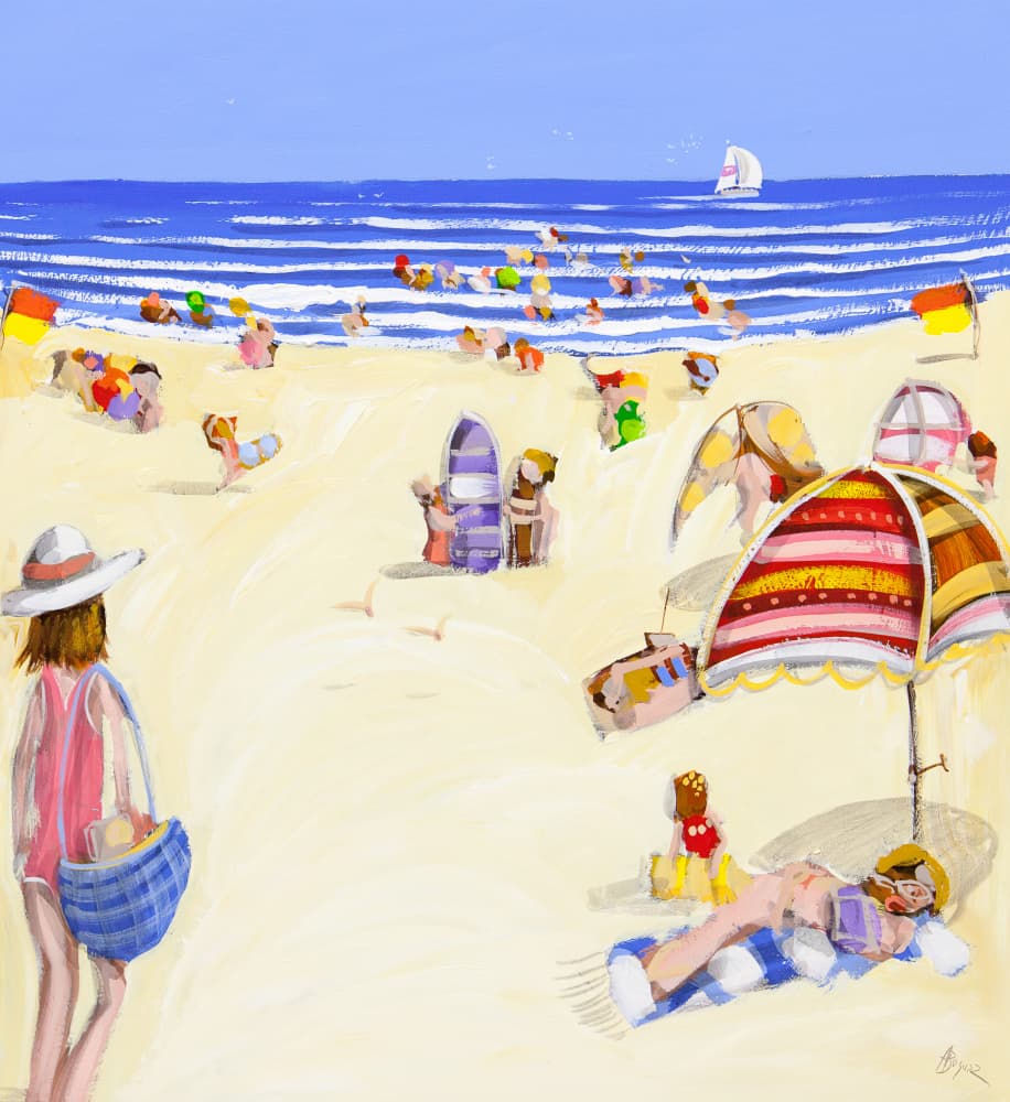 The Beachcomber by Adam Bogusz — canvas wall art