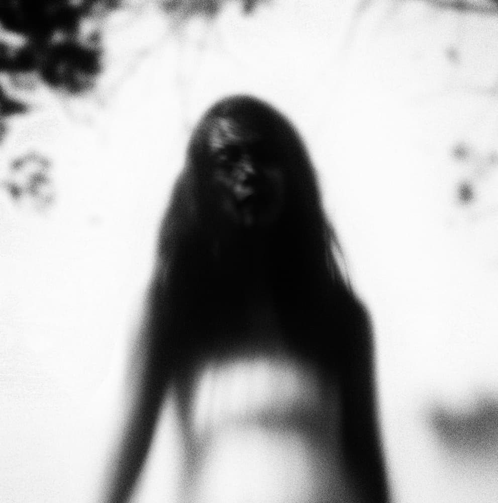 Eerie Blurry Woman by Hari Sulistiawan — canvas wall art