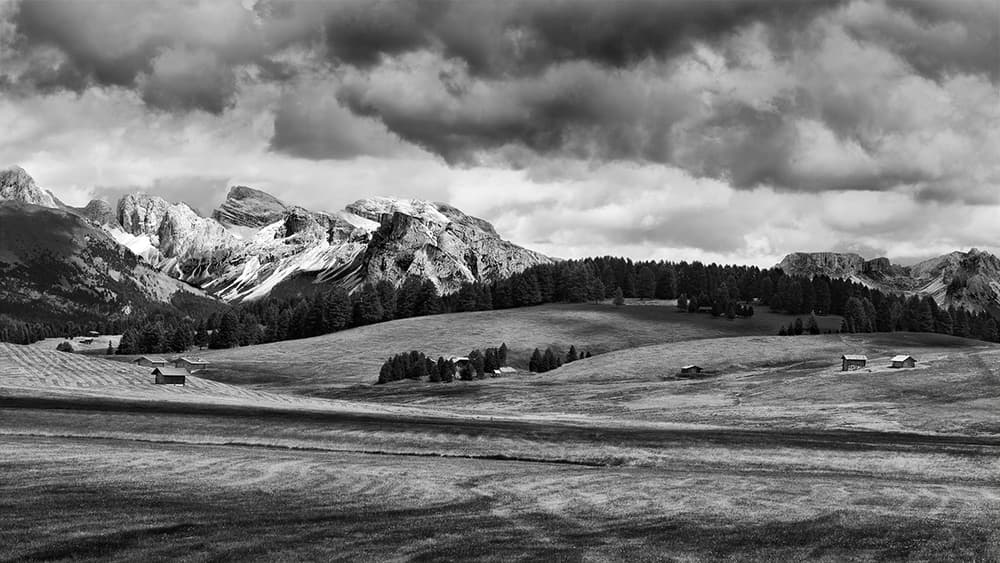 Alpine Fields and Peaks by Marcel Rebro — canvas wall art