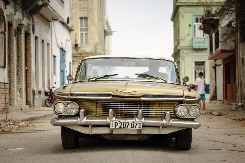 Iconic Street Cruiser by Dan Mirica — canvas wall art