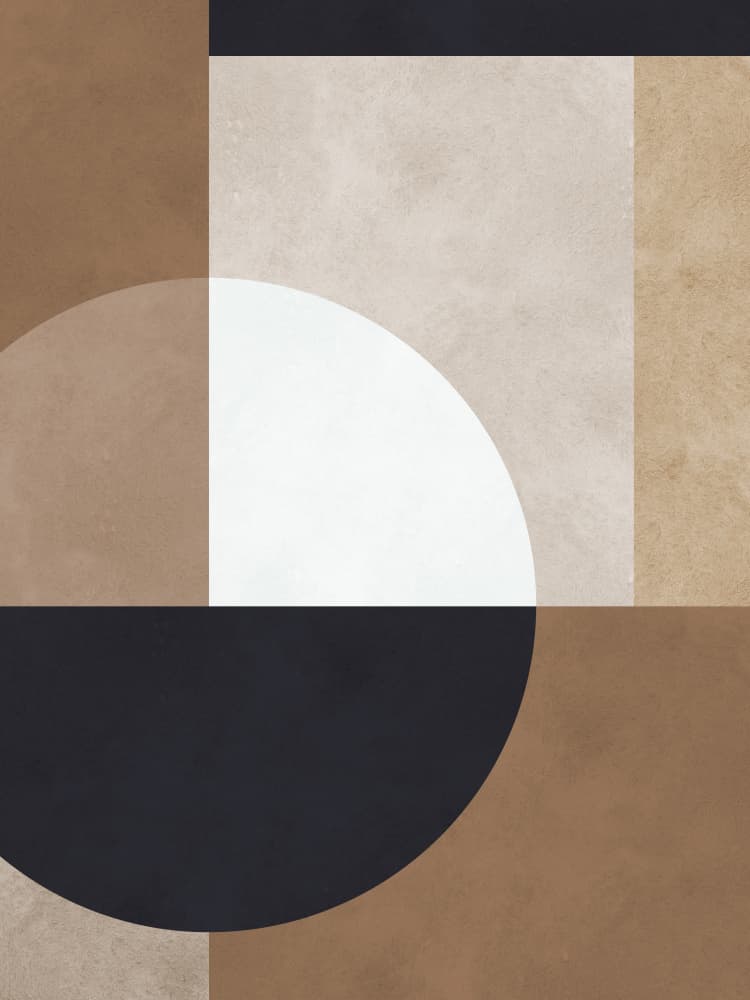 Abstract Neutral Forms by Vitor Costa — canvas wall art