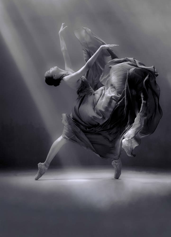 Ethereal Dance Movement by Agus Adriana — canvas wall art