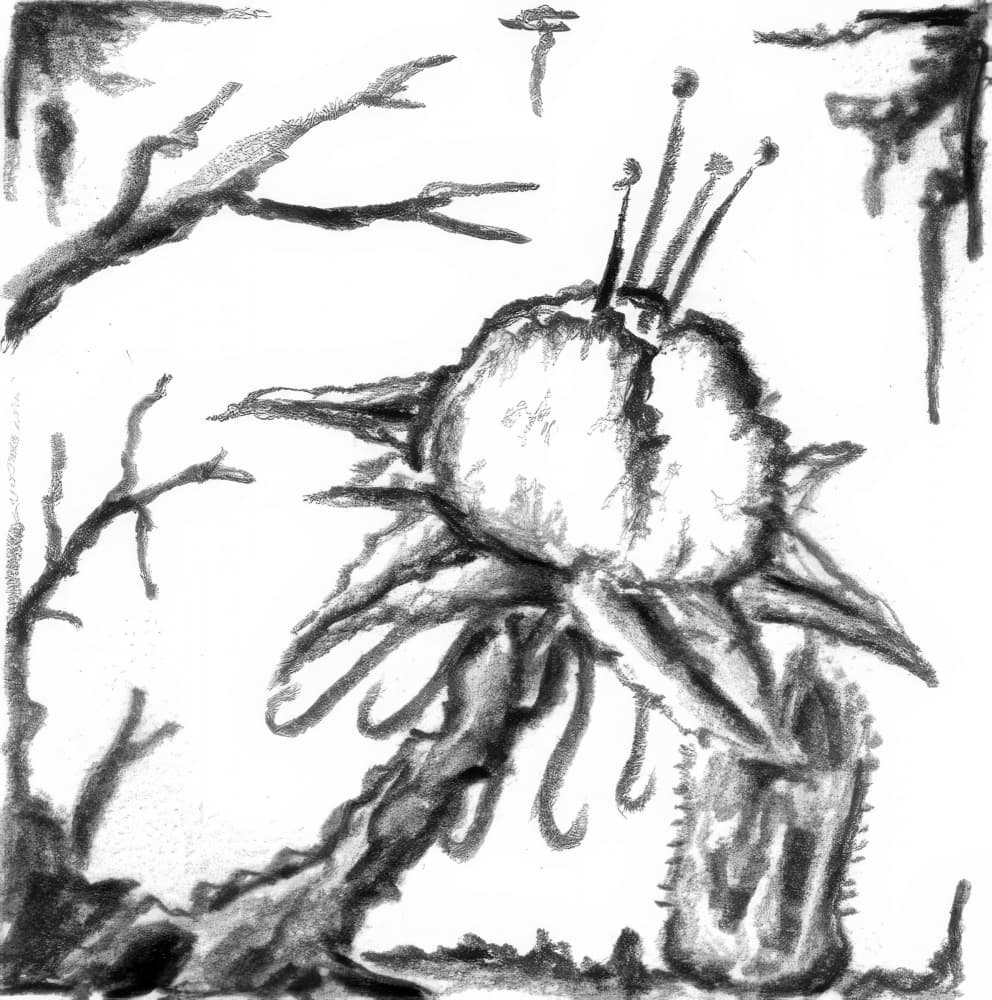 Dark Fantasy Plant by Kulik — canvas wall art
