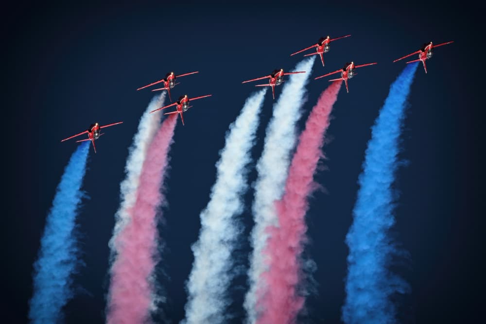Dynamic Jet Formation by Piotr Wrobel — canvas wall art