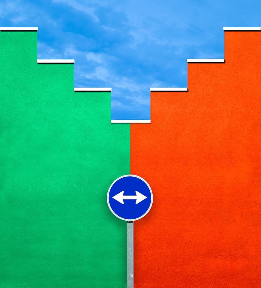 Colorful Choice Ahead by Alfonso Novillo — canvas wall art