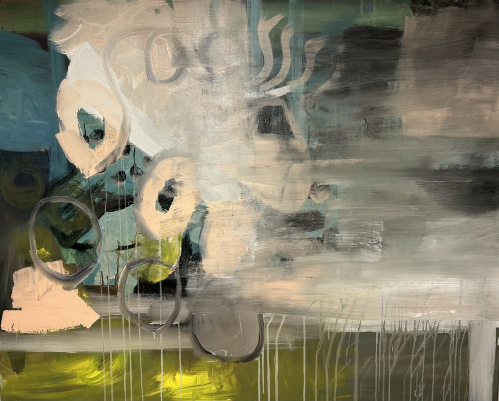 Dynamic Abstract Flow by Joackim Schou Dahle — canvas wall art