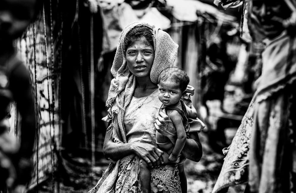 Resilient Mother Child by Joxe Inazio Kuesta Garmendia — canvas wall art
