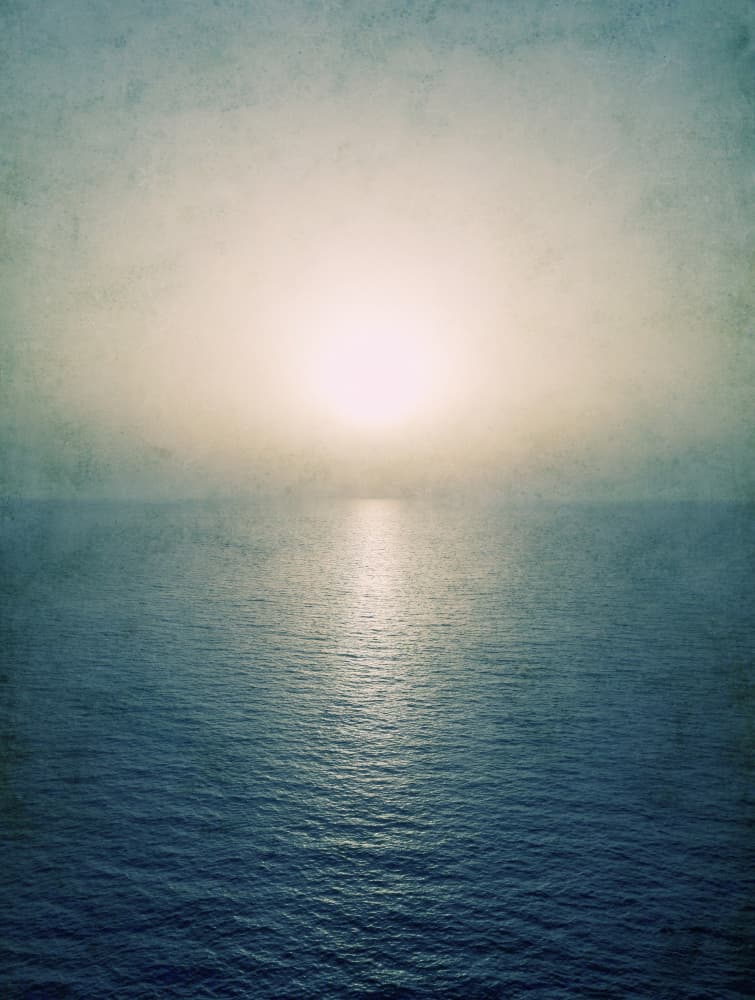 Serene Ocean Horizon by Angelo Cerantola — canvas wall art