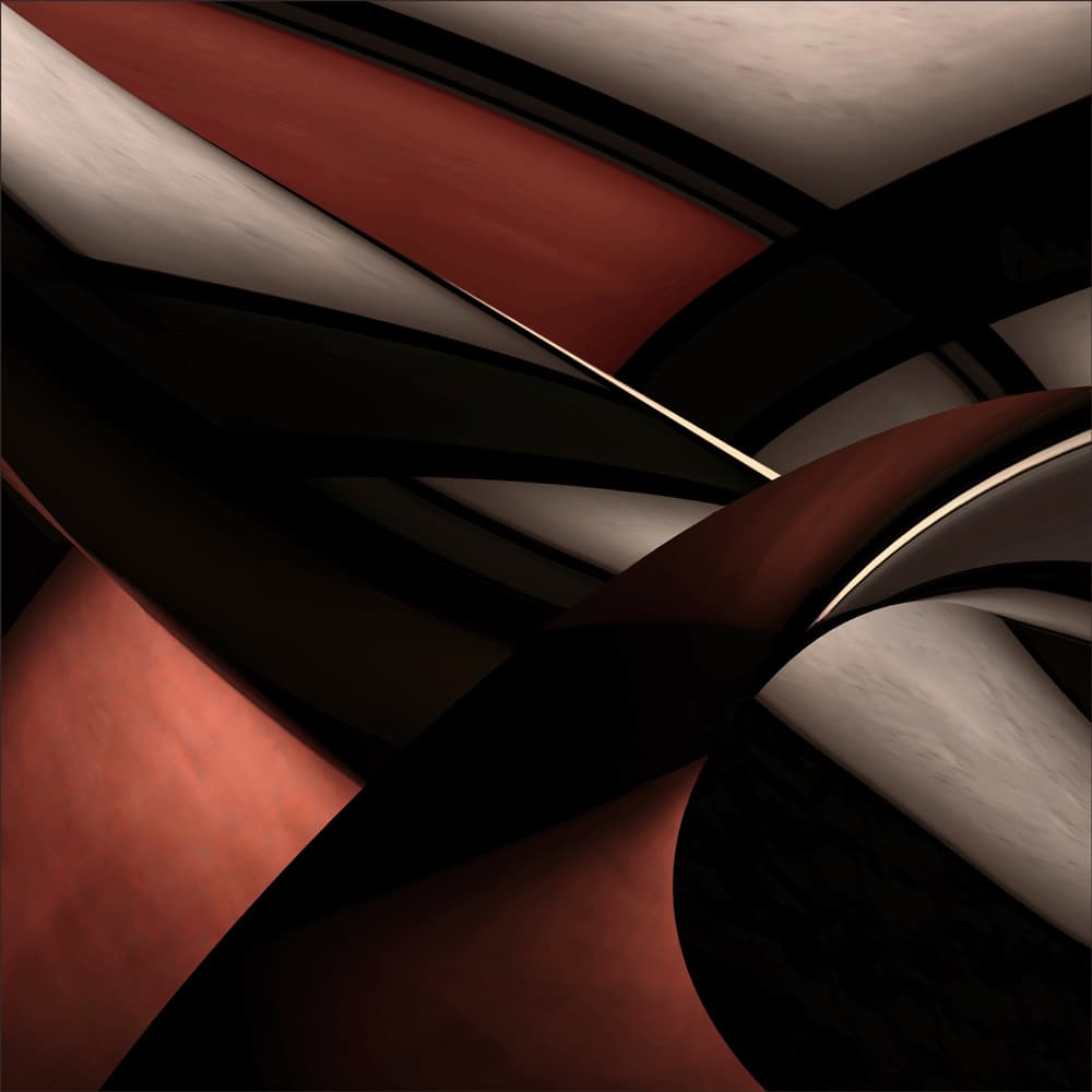 Dynamic Abstract Curves by Gilbert Claes — canvas wall art