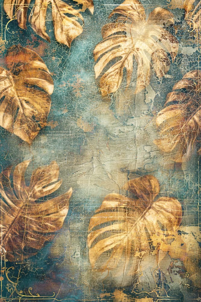 Monstera Nature Floral Art 77 by Rafal Kulik — canvas wall art