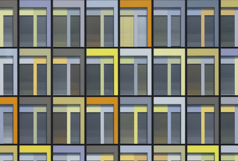 Modern Facade Patterns by Nina Pauli — canvas wall art