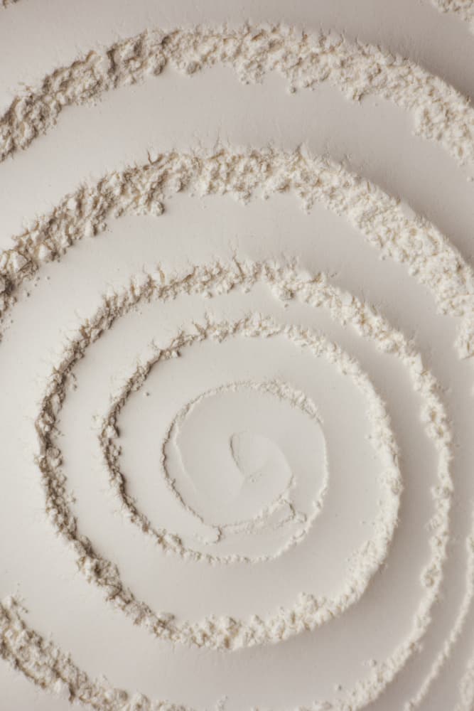 Powder Spiral Texture by Masha Bakker Matijevic — canvas wall art