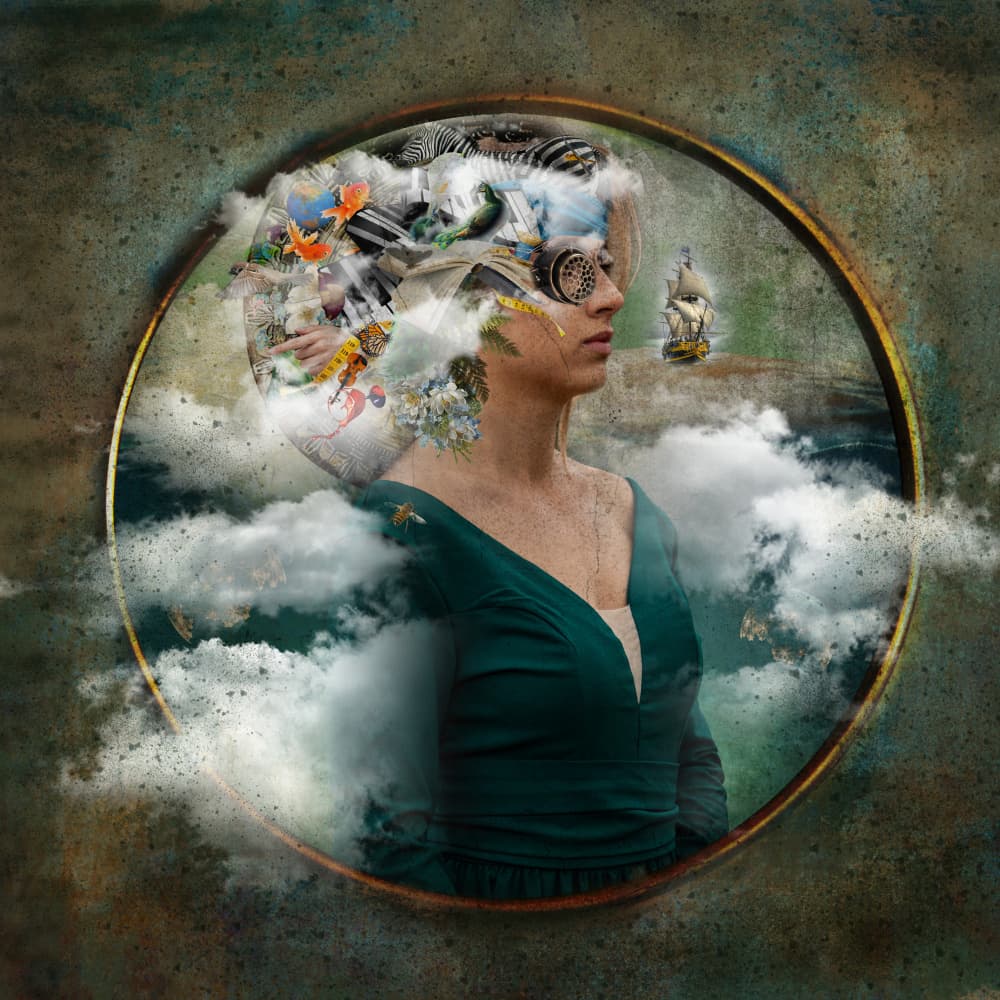 Surreal Contemplation by Ewa Całkosińska-Kajzer — canvas wall art