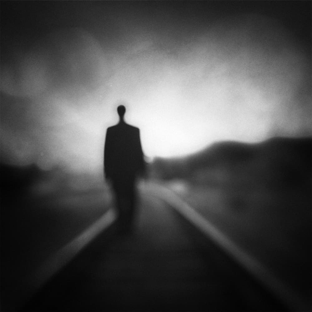 Mysterious Figure Walking by Ajie Alrasyid — canvas wall art