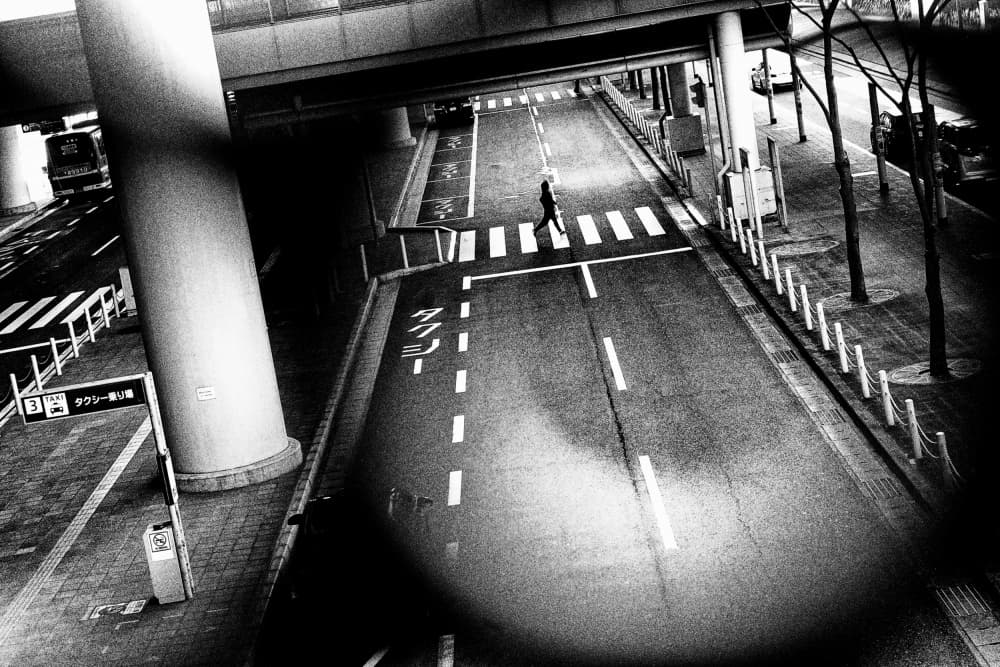 Japanese Urban Pedestrian by Takaaki Ishikura — canvas wall art