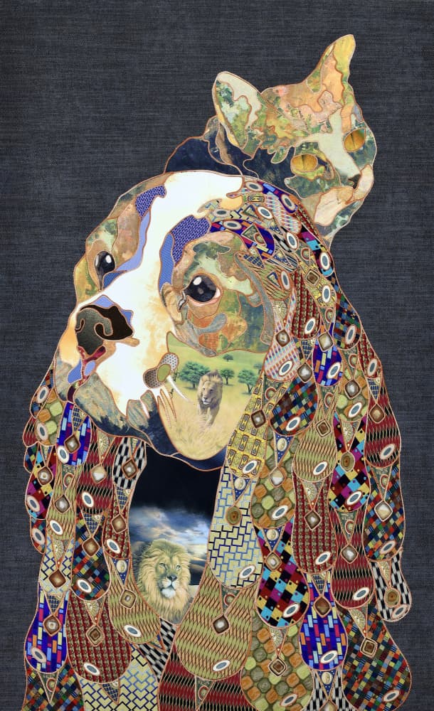 Patterned Pet Safari Dream by Kostyantin Malginov — canvas wall art