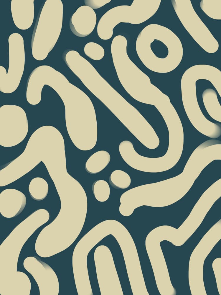 Fluid Abstract Pattern by Studio Palette — canvas wall art