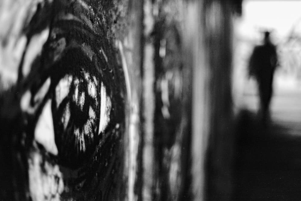 Grinning Darkness Awaits by Rui Ferreira — canvas wall art