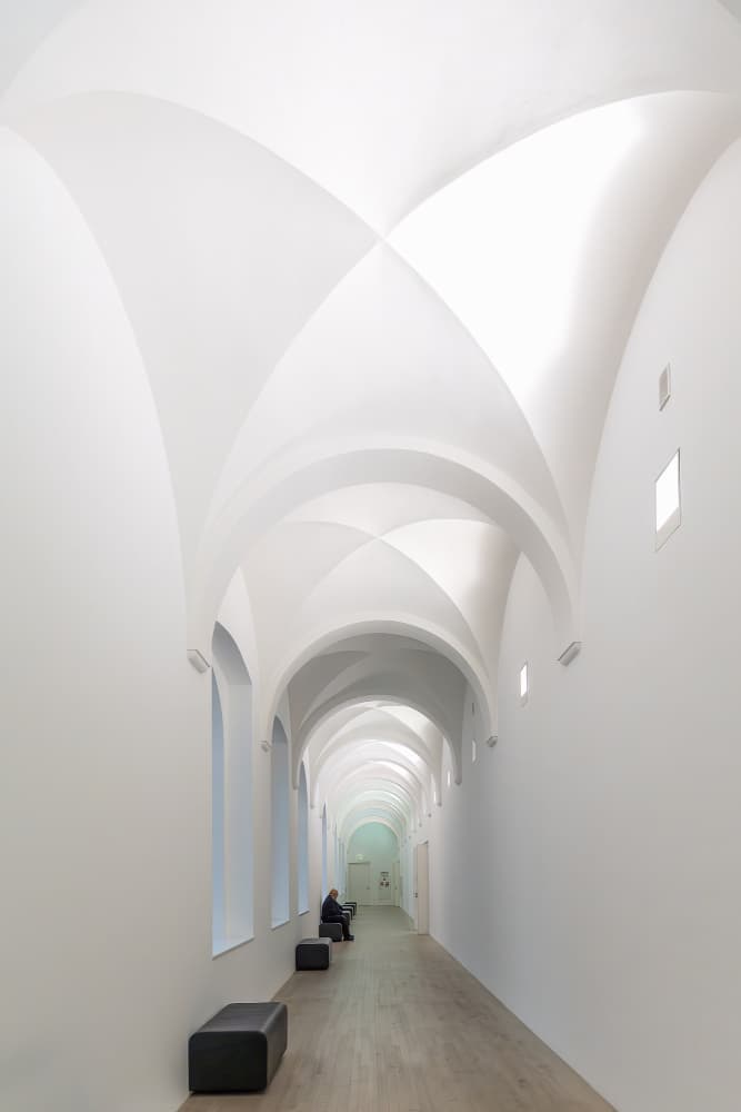 Modern Vaulted Hallway by Wilma Wijers Smeets — canvas wall art