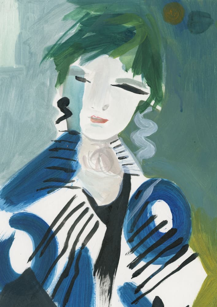 Beetlejuice by Elaine Field — canvas wall art