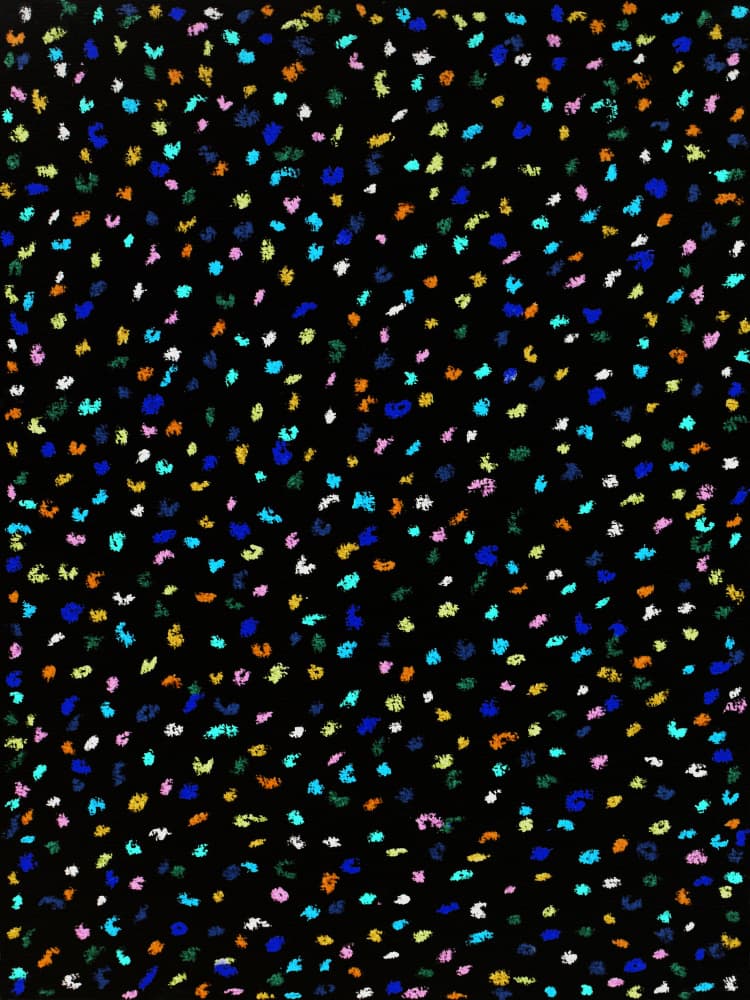 Lively Colorful Dots by kathrinmay — canvas wall art