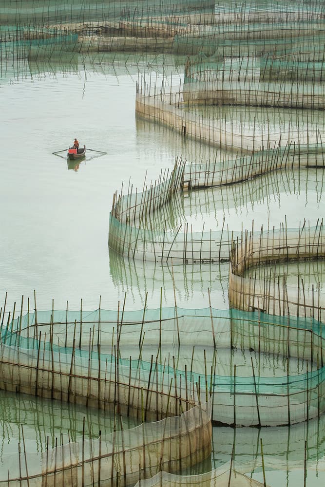 Fisherman's Net Maze by Ahmed Abdulazim — canvas wall art