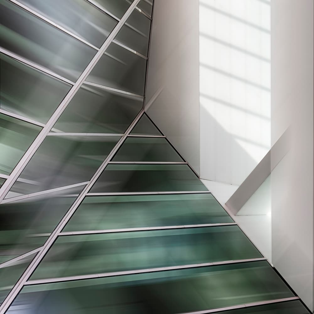 Modern Geometric Architecture by Greetje van Son — canvas wall art