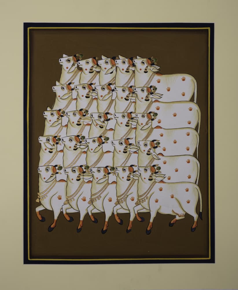 Stacked Sacred Cows by IMAGINEERS STUDIO — canvas wall art