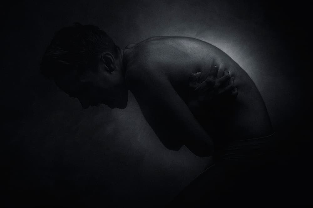 Man's Deep Anguish by Alexandra Fira — canvas wall art