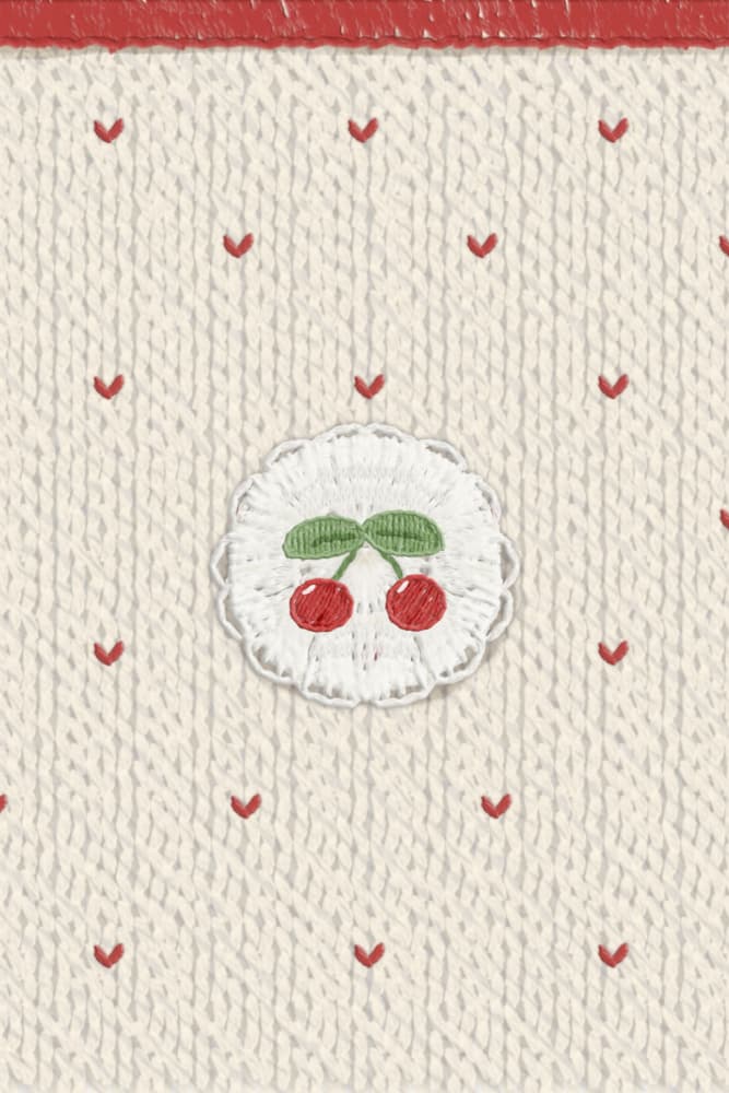 Sweet Cherry Knit by Xuan Thai — canvas wall art
