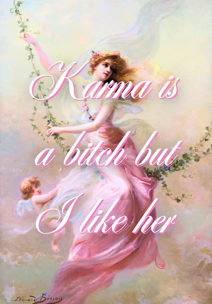 Ethereal Flying Goddess by Athene Fritsch — canvas wall art