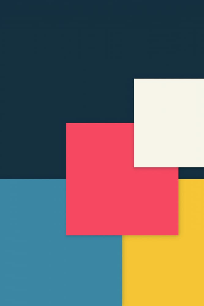 Modern Geometric Blocks by jay stanley — canvas wall art
