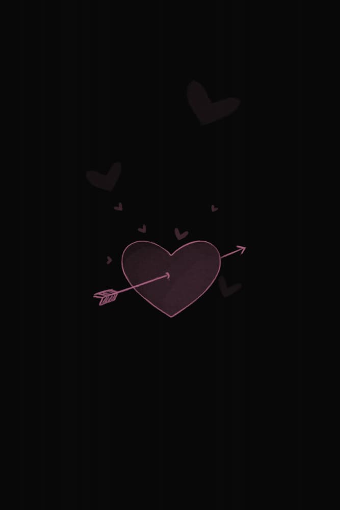 Romantic Pink Heart by Xuan Thai — canvas wall art