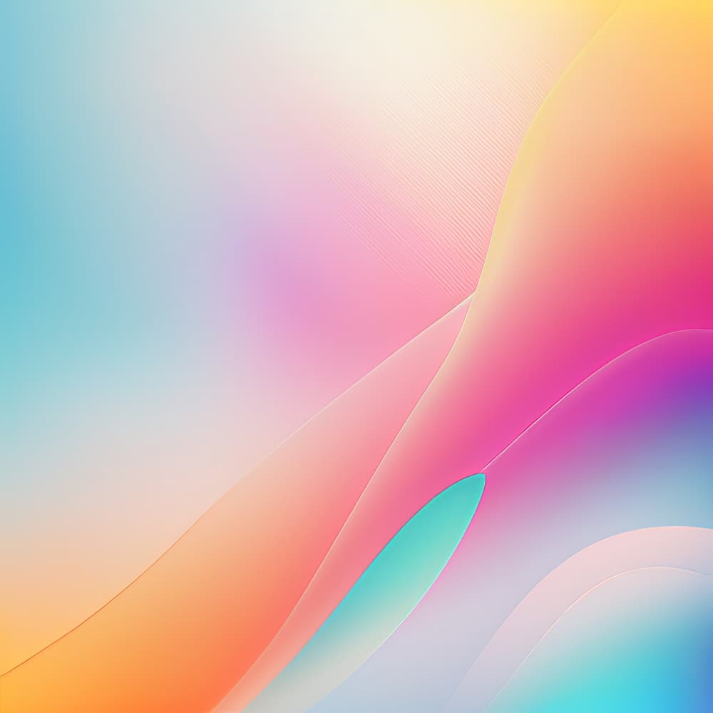 Vibrant Gradient Flow by Bilge Paksoylu — canvas wall art