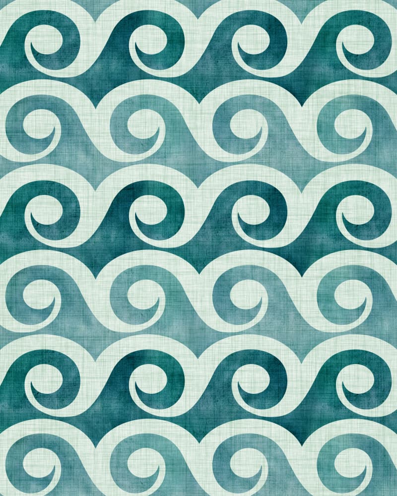 Rolling Ocean Wave by Kristian Gallagher — canvas wall art