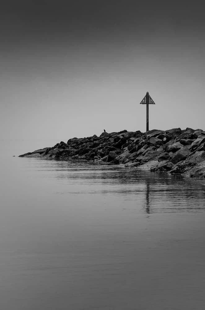 Serene Jetty Horizon by Chris Hamilton — canvas wall art