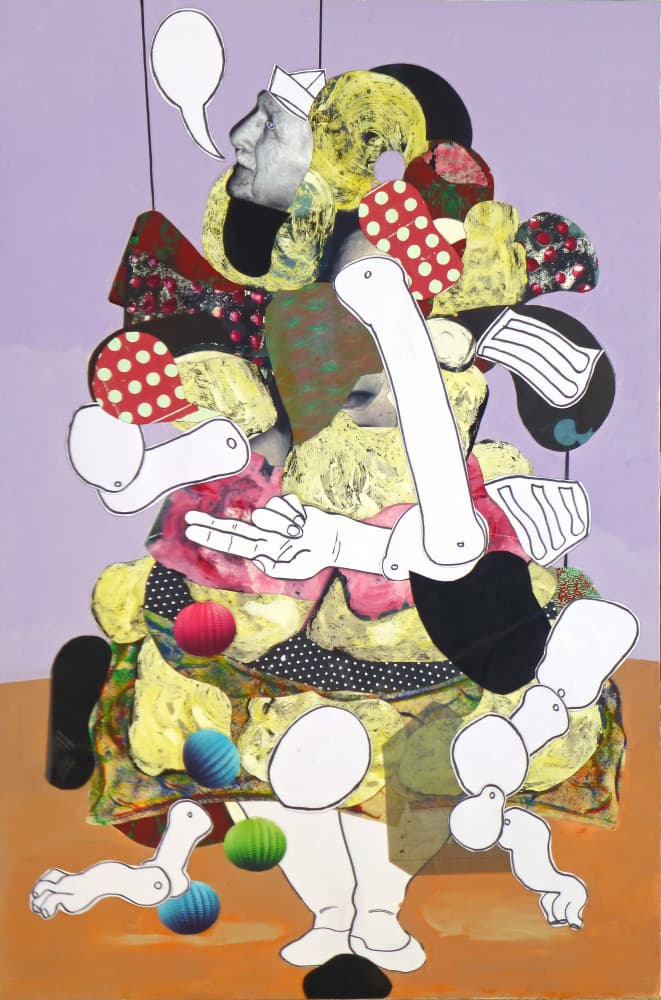 Surreal Fragmented Figure by Pascal Marlin — canvas wall art