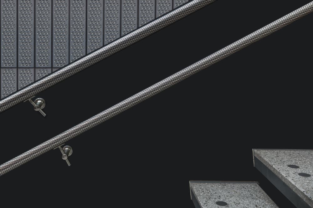 Geometric Stairway Lines by Theo Luycx — canvas wall art